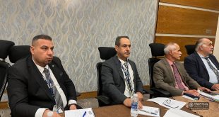 السيد معاون العميد للشؤون العلمية المحترم يشارك في المؤتمر الدولي لنقابة الأطباء البيطريين في بغداد
