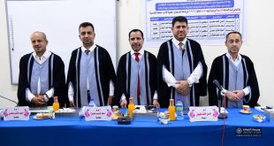 Participation of one of the lecturers of the Faculty of Veterinary Medicine, University of Kufa as a member of the master’s thesis discussion Committee at the Faculty of Veterinary Medicine, University of Qadisiyah